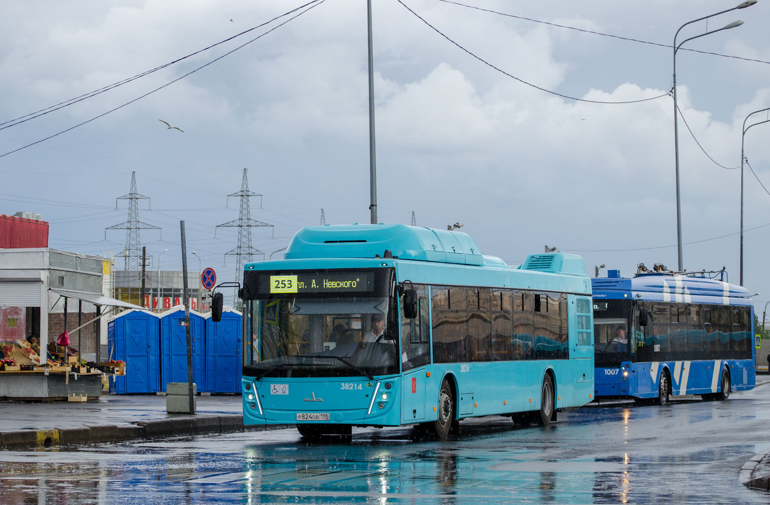 Санкт-Петербург, МАЗ-203.948 № 38214