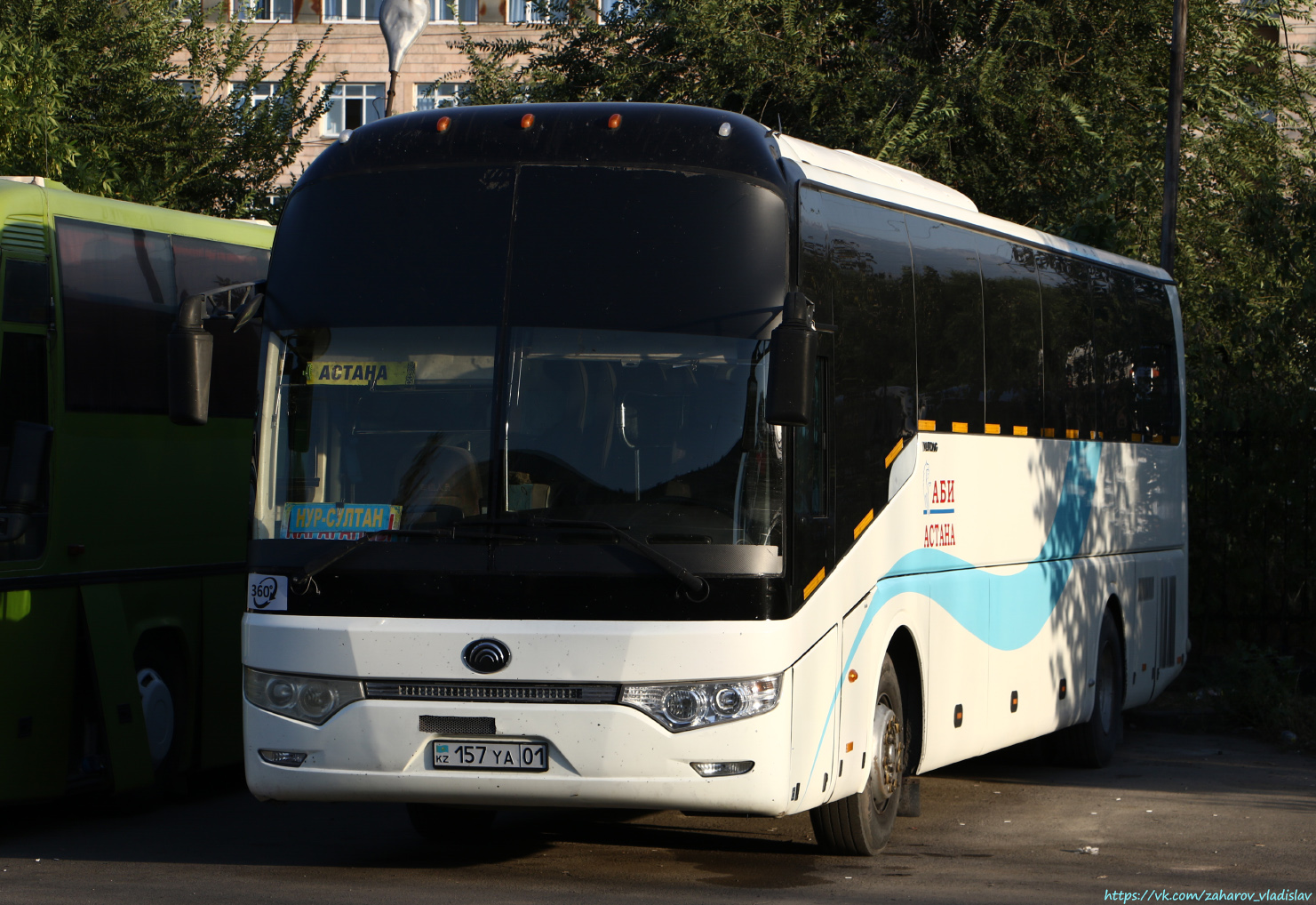 Астана, Yutong ZK6122HB9 № 157 YA 01