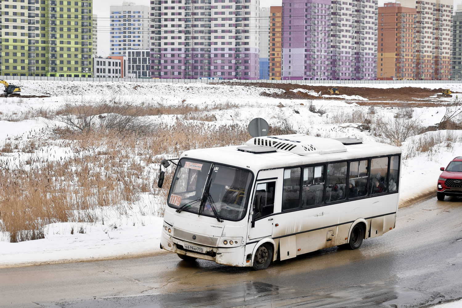 Moscow region, PAZ-320412-04 "Vector" # Е 619 АР 797
