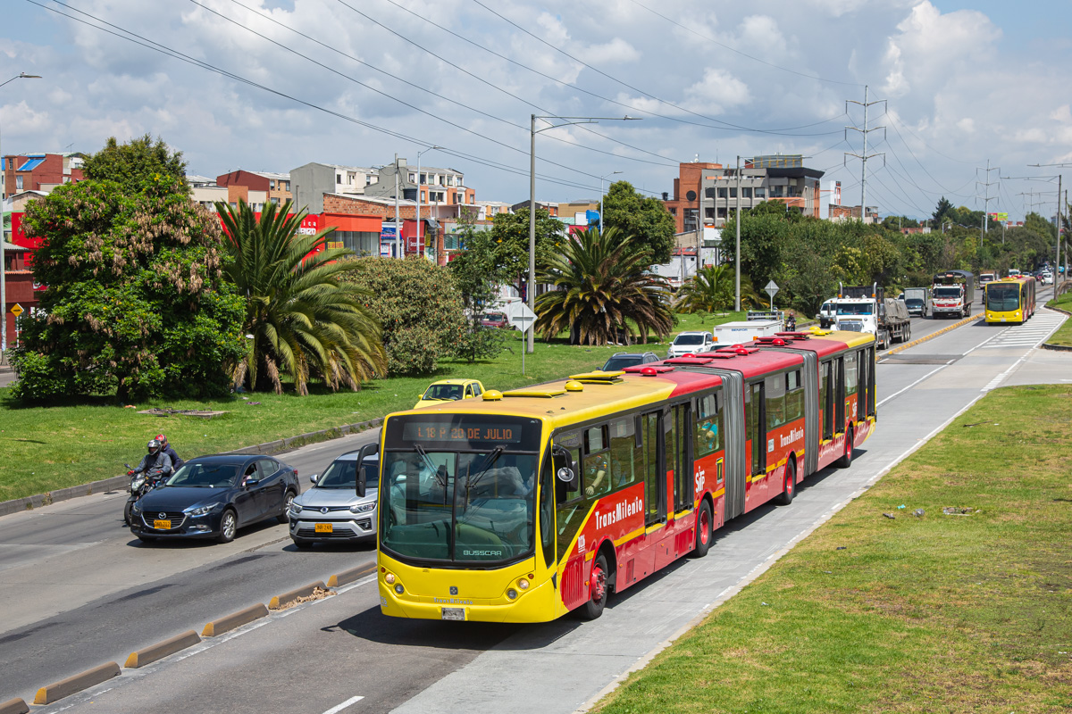 Колумбия, Busscar Urbanuss Pluss Biarticulado № D226