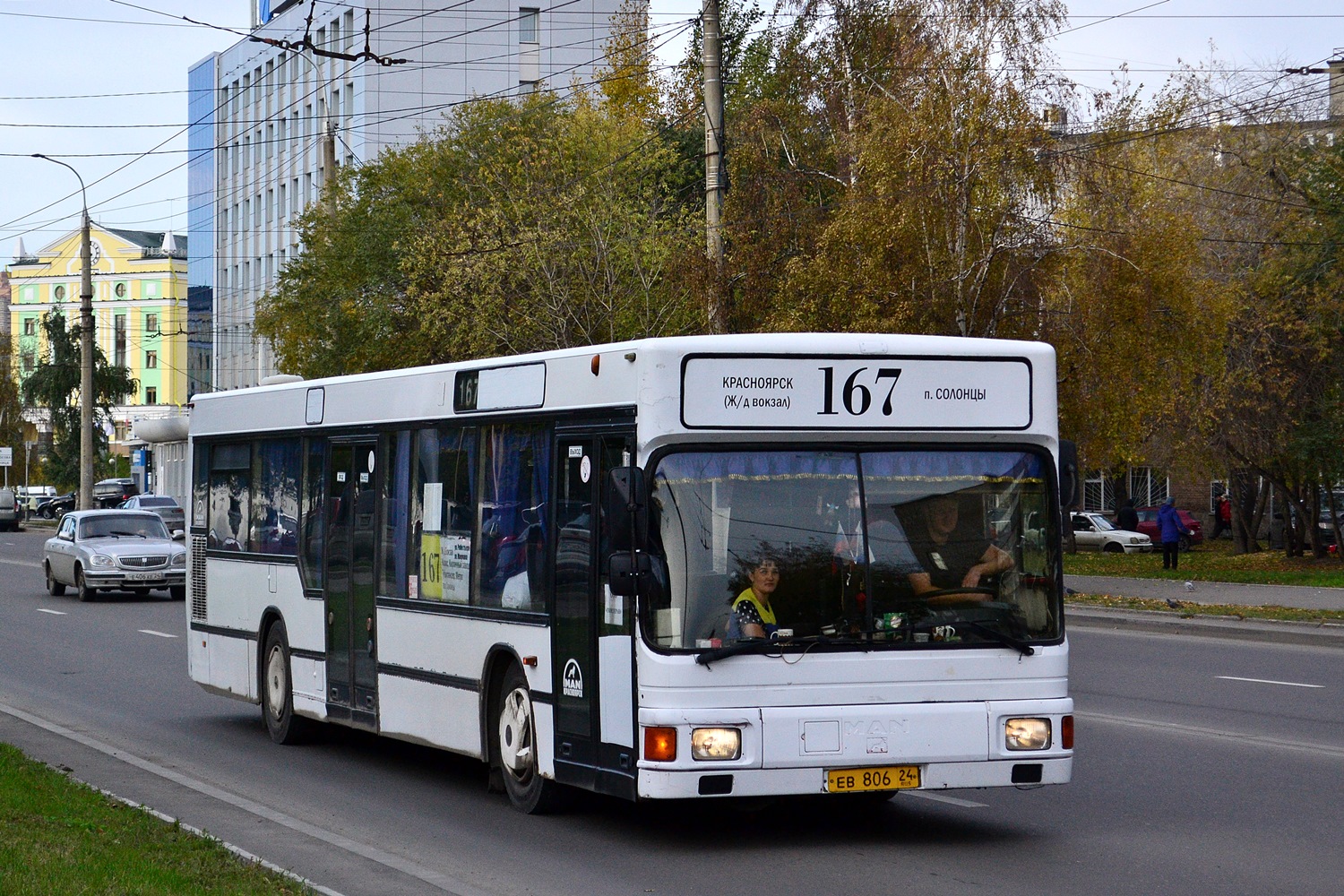 Красноярский край, MAN A10 NL202 № ЕВ 806 24