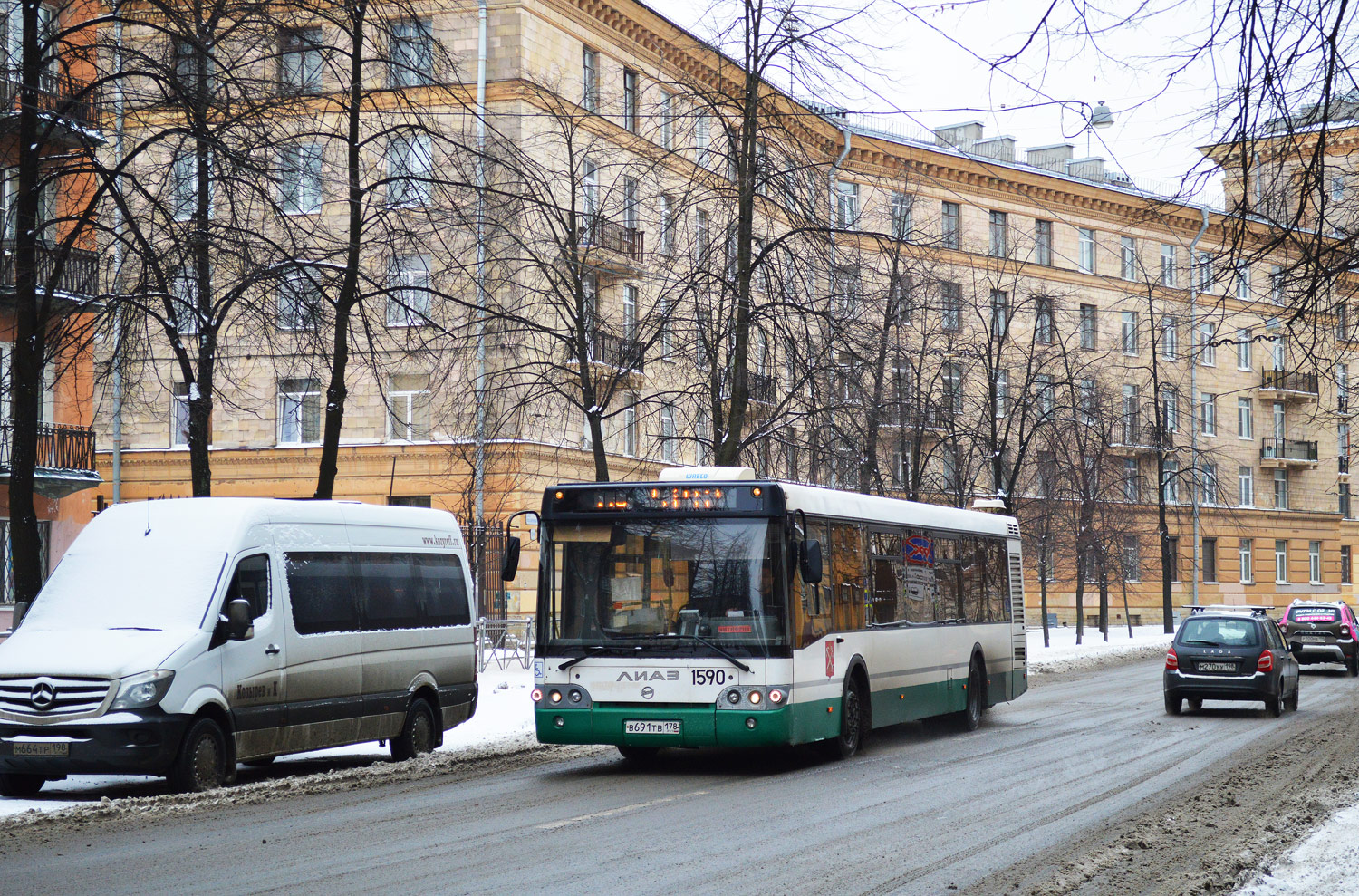 Санкт-Петербург, ЛиАЗ-5292.60 № 1590