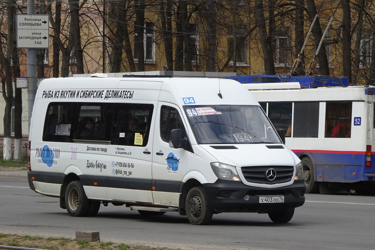 Ярославская область, Луидор-223690 (MB Sprinter) № Х 403 ОО 76