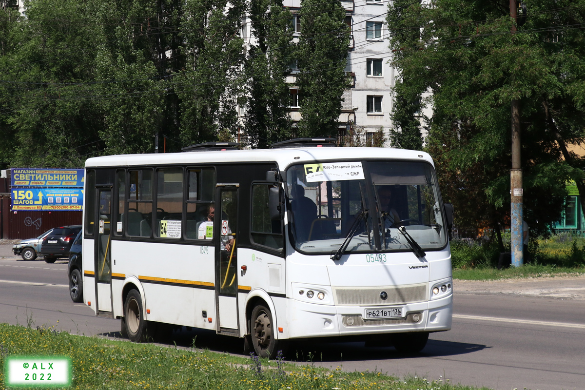 Воронежская область, ПАЗ-320412-05 "Вектор" № 05493