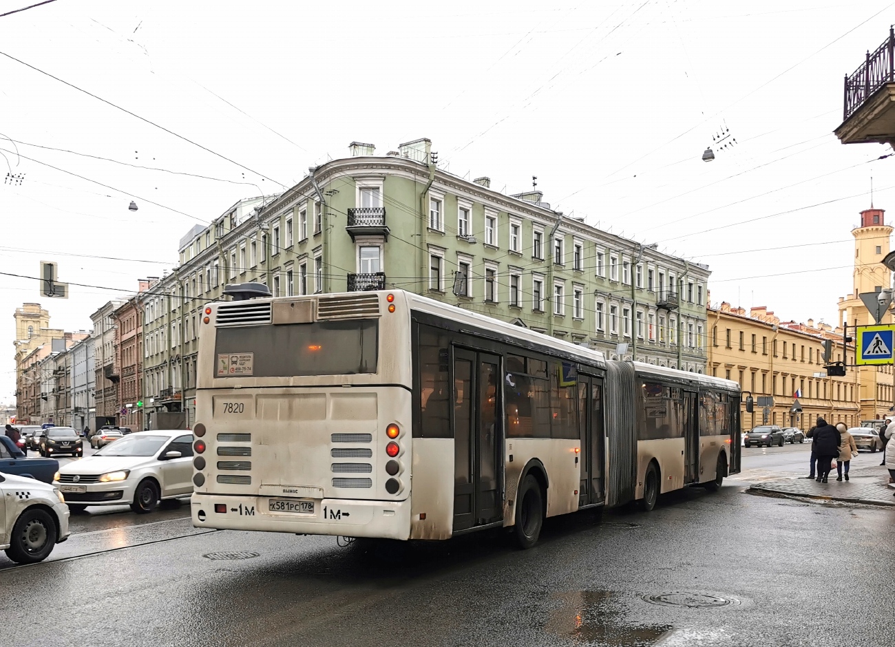 Saint Petersburg, LiAZ-6213.20 # 7820