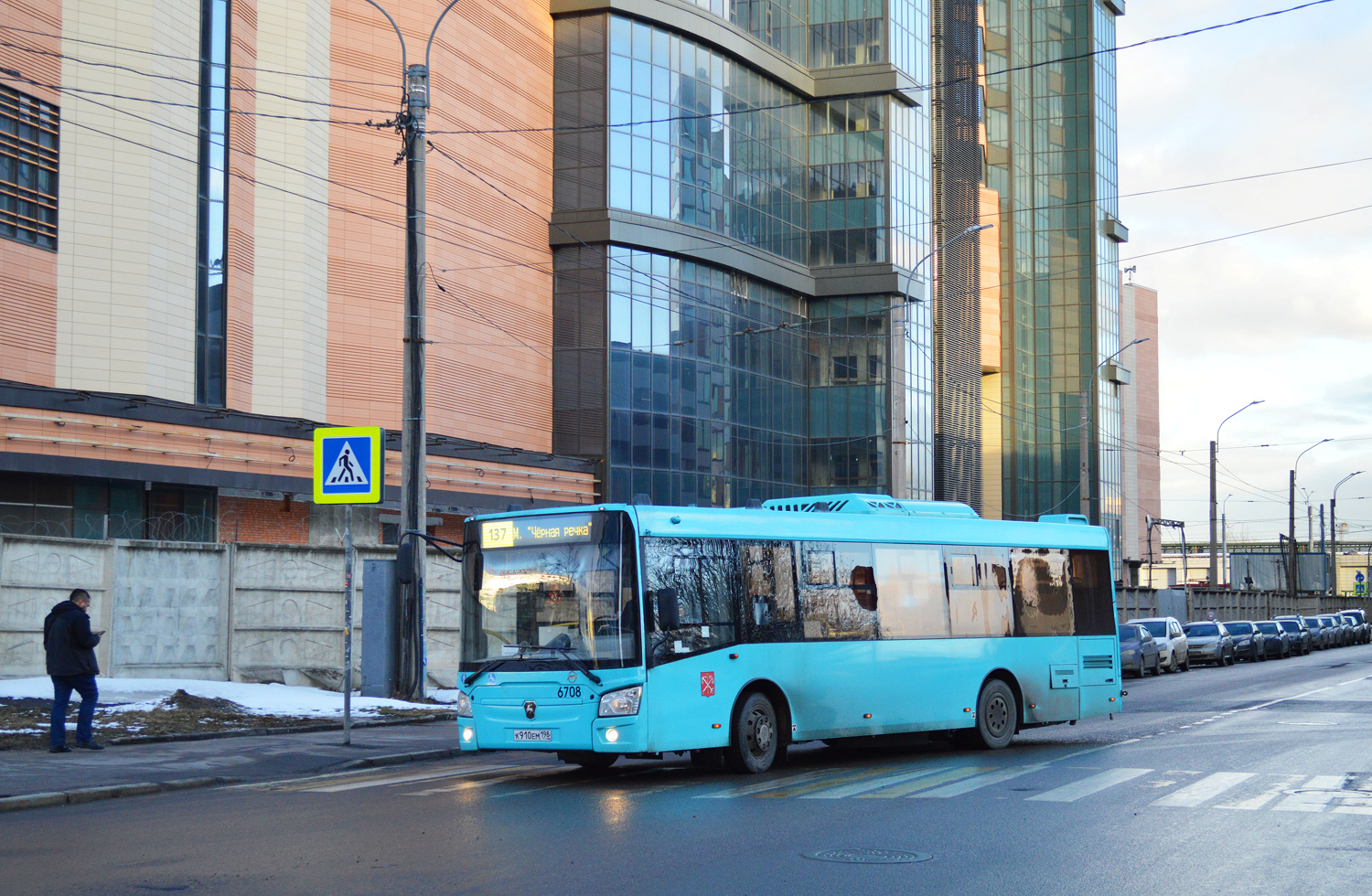 Санкт-Петербург, ЛиАЗ-4292.60 (1-2-1) № 6708