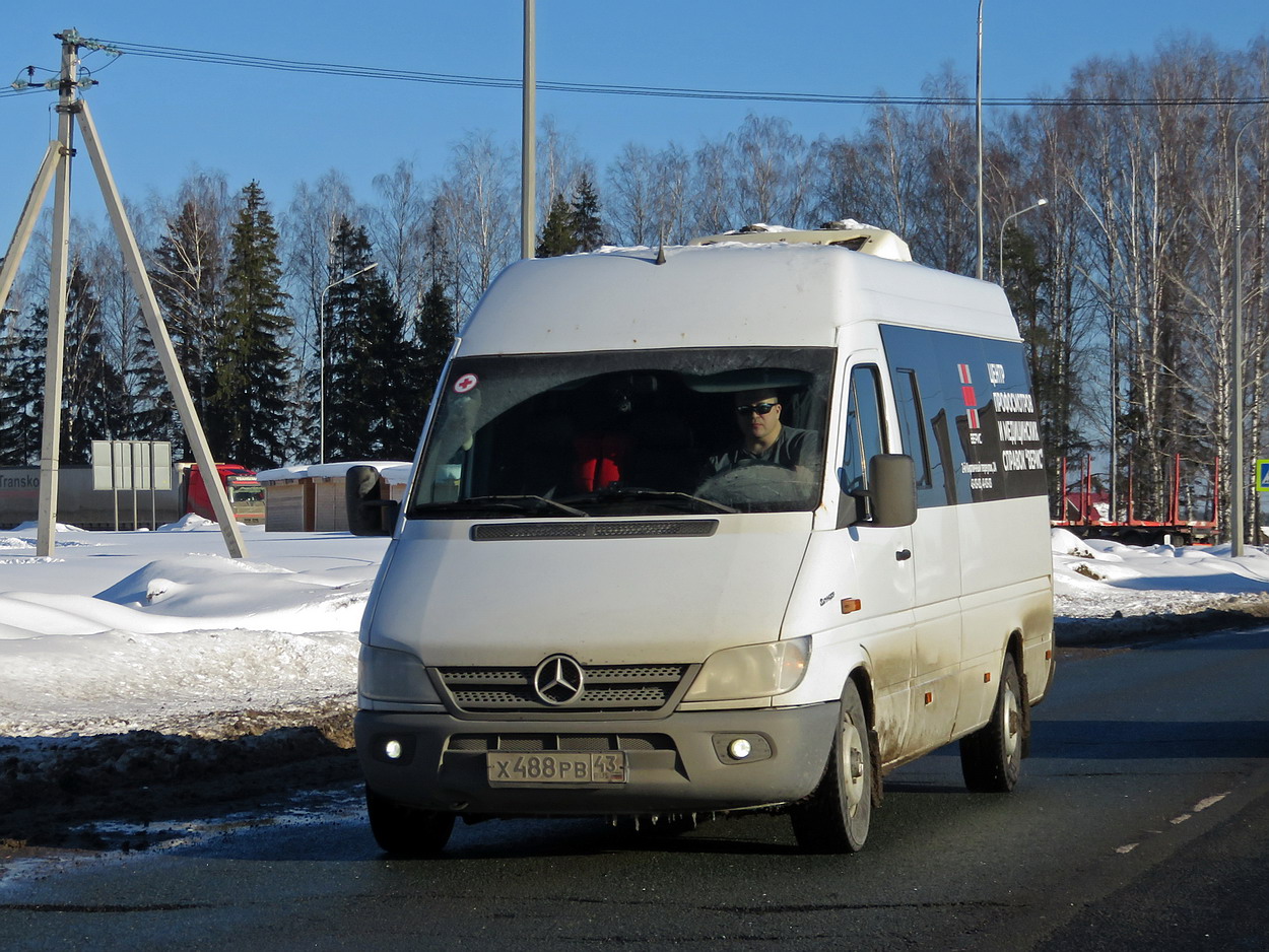 Кировская область, Луидор-2232XK (MB Sprinter Classic) № Х 488 РВ 43