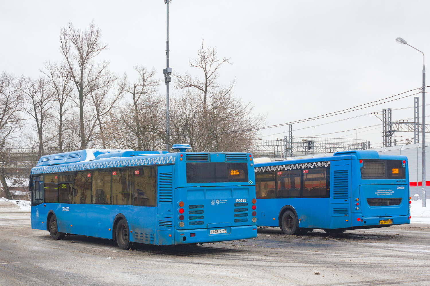 Moscow, LiAZ-5292.71 # 190585