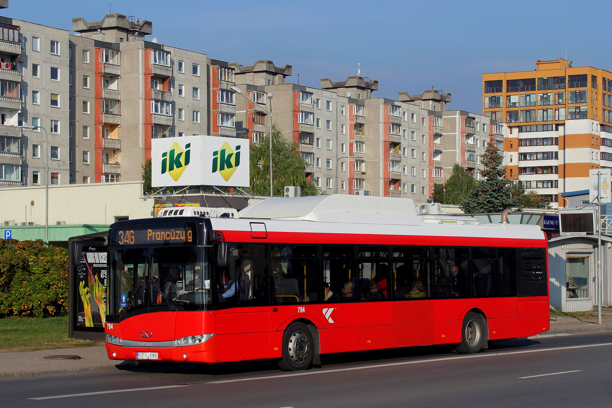 Lithuania, Solaris Urbino III 12 CNG # 794