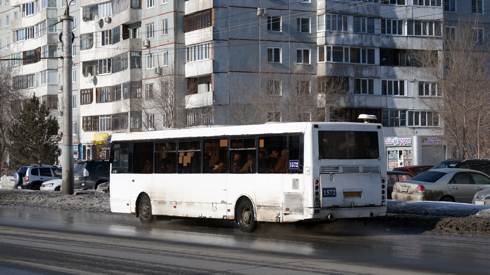 Омская область, ЛиАЗ-5293.00 № 1572