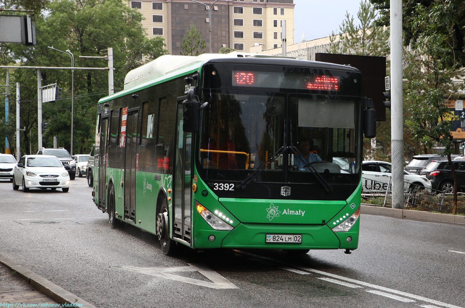 Алматы, Zhong Tong LCK6125HGAN № 3392