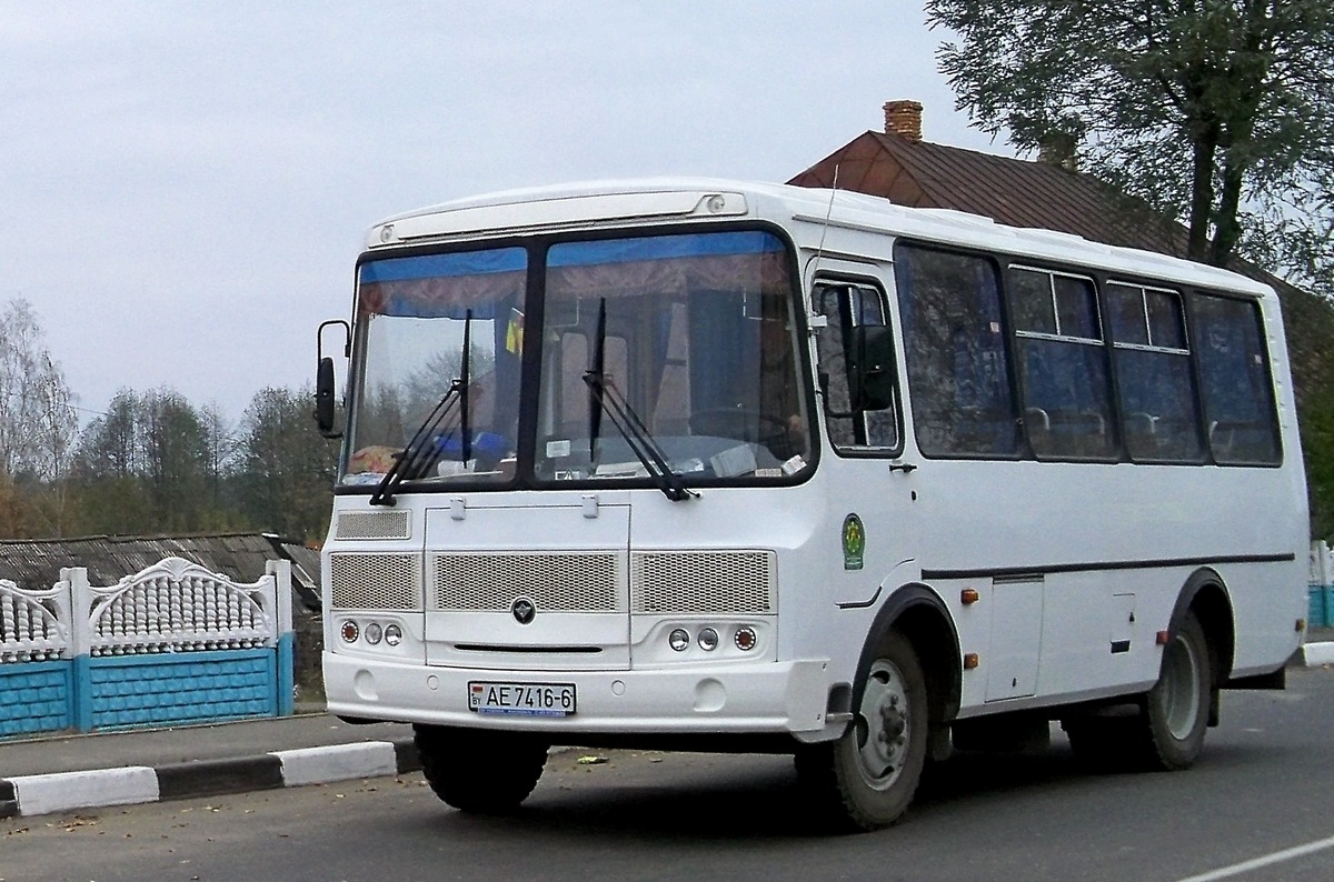 Могилёвская область, ПАЗ-Р 32053 № АЕ 7416-6
