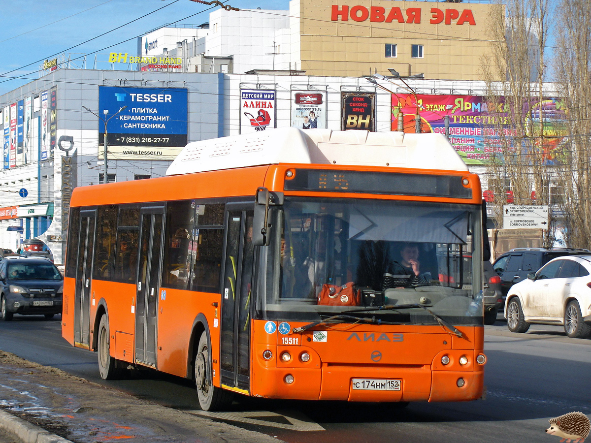 Нижегородская область, ЛиАЗ-5292.67 (CNG) № 15511