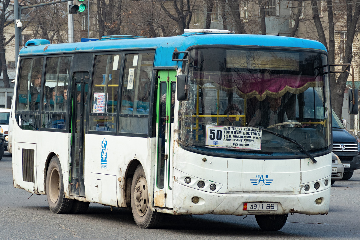 Кыргызстан, Yaxing JS6811GH № 4911 BB