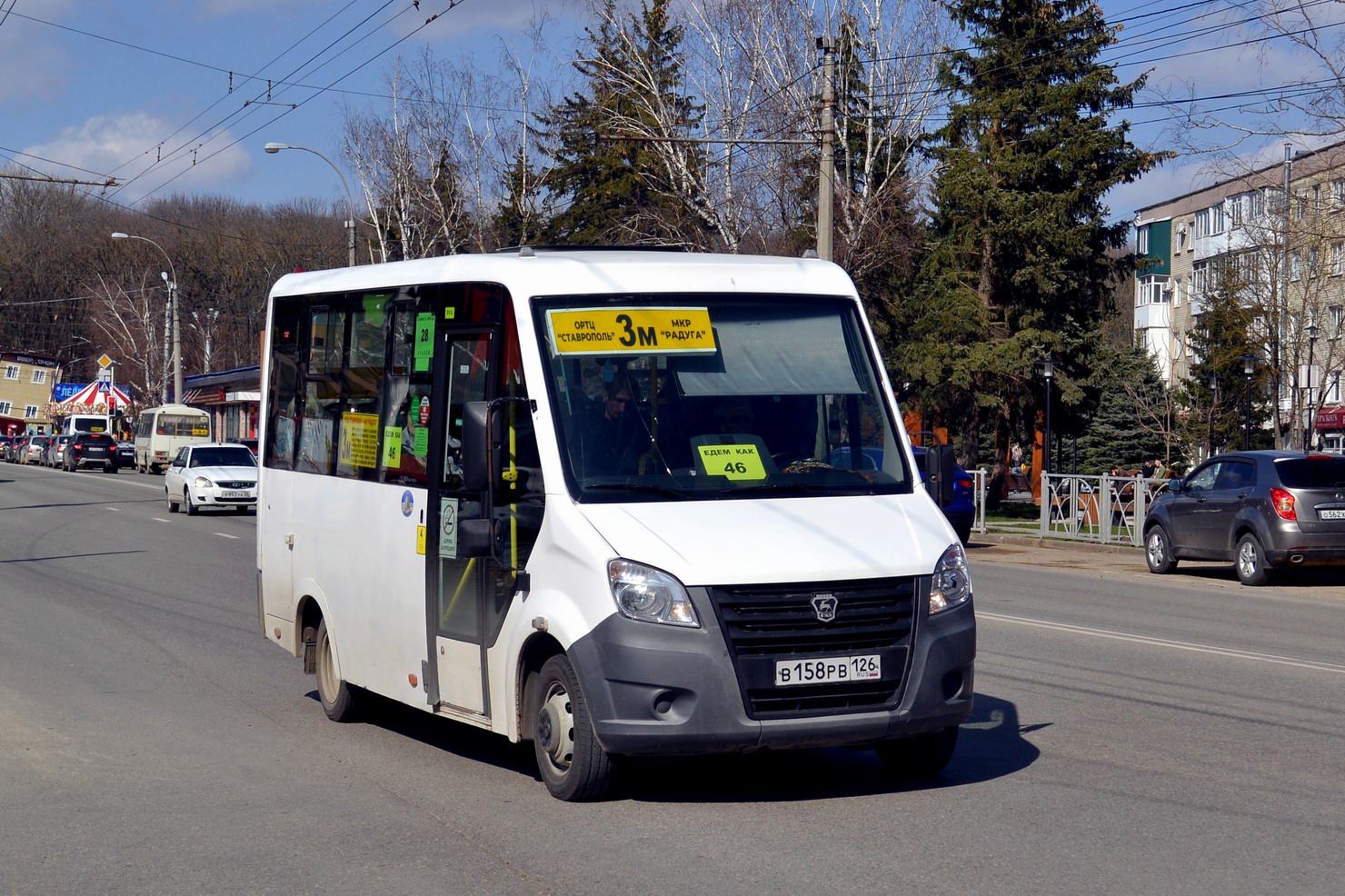 Ставропольский край, ГАЗ-A64R42 Next № В 158 РВ 126