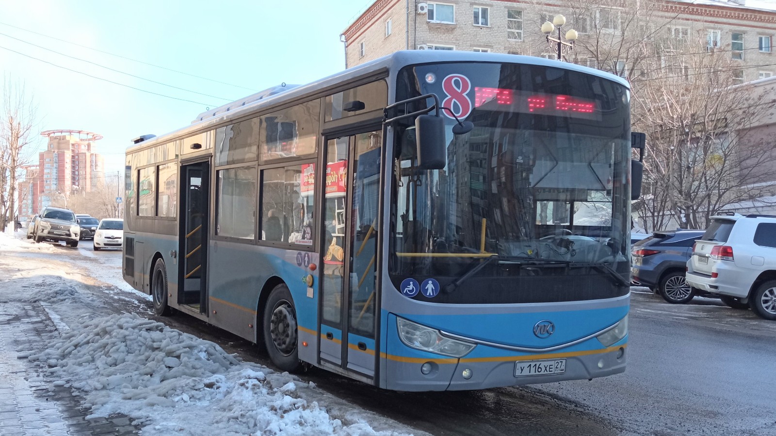 Хабаровский край, Ankai HFF6101G39C № 5704