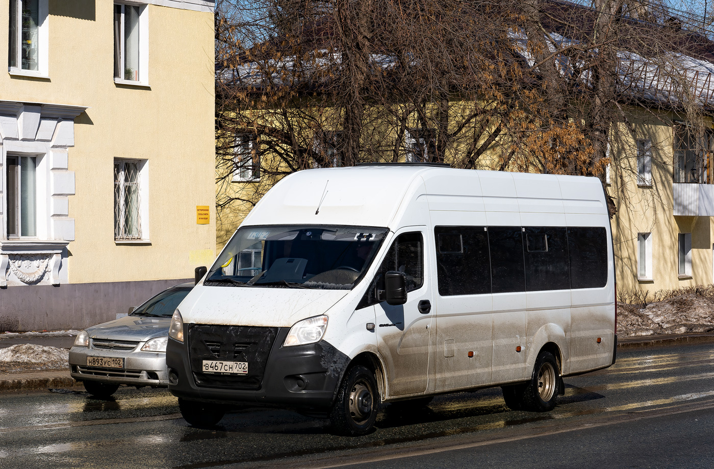 Башкортостан, ГАЗ-A65R52 Next № В 467 СН 702