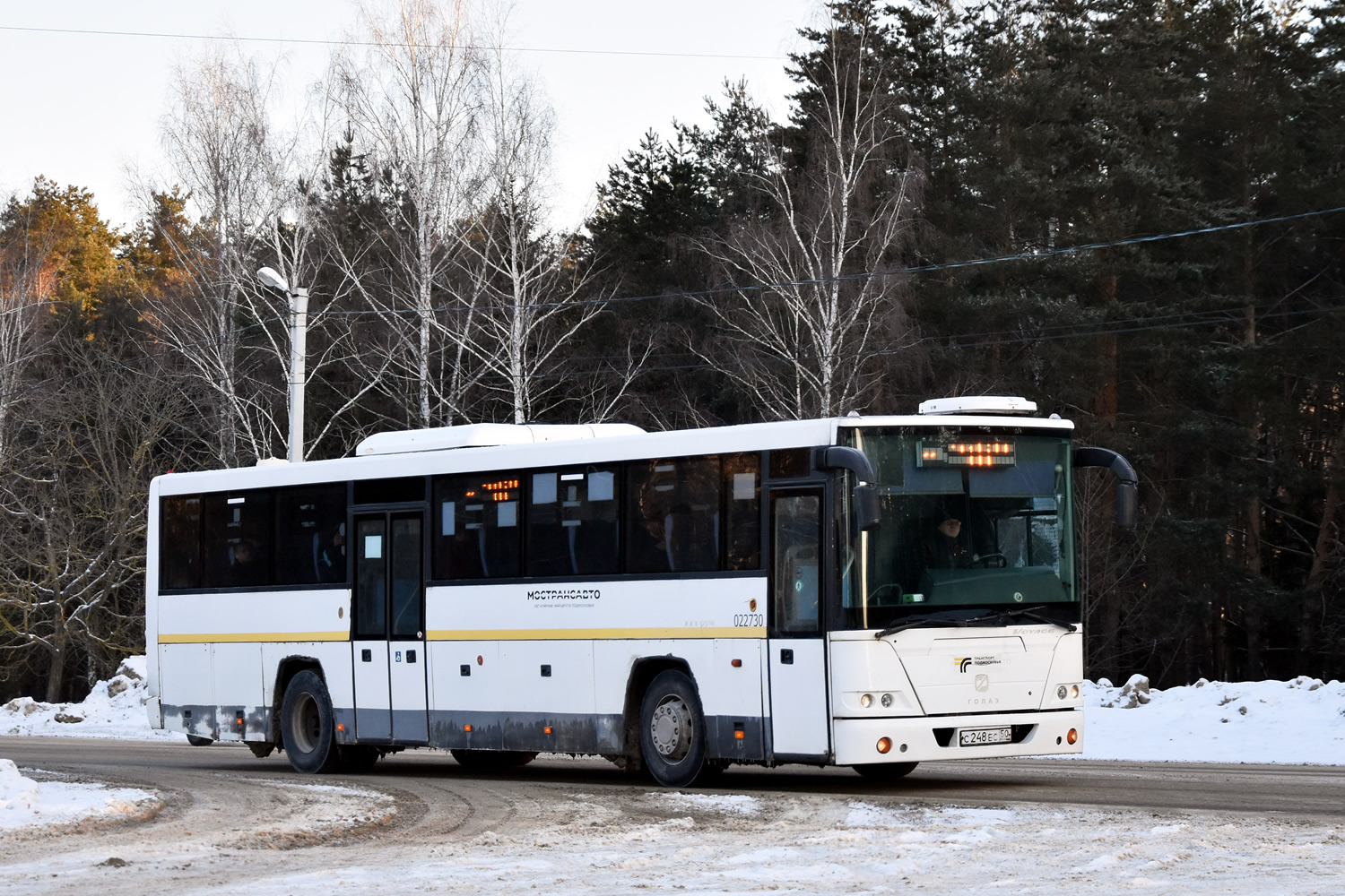 Moscow region, GolAZ-525110-11 "Voyage" # 022730