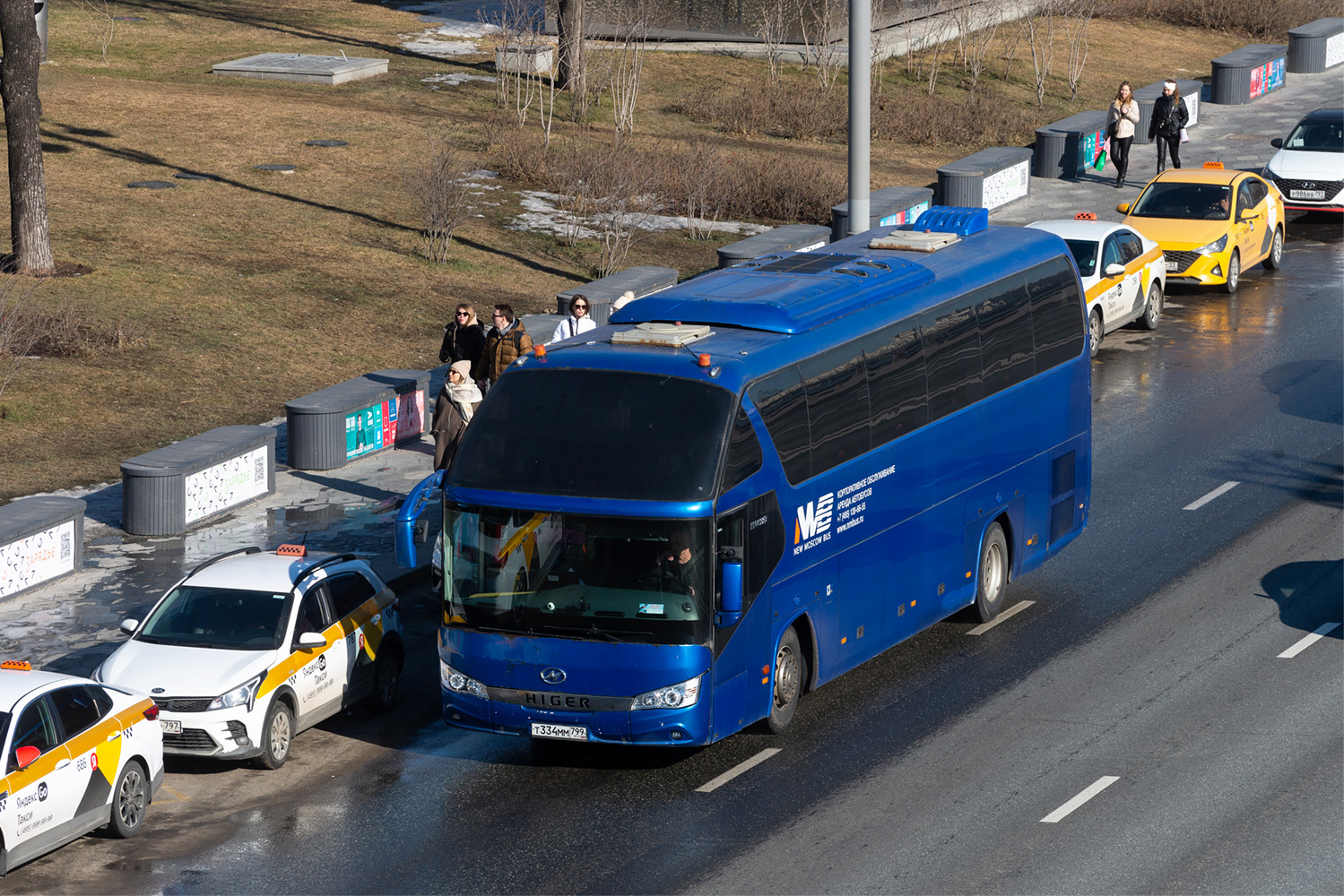 Москва, Higer KLQ6122B № Т 334 ММ 799
