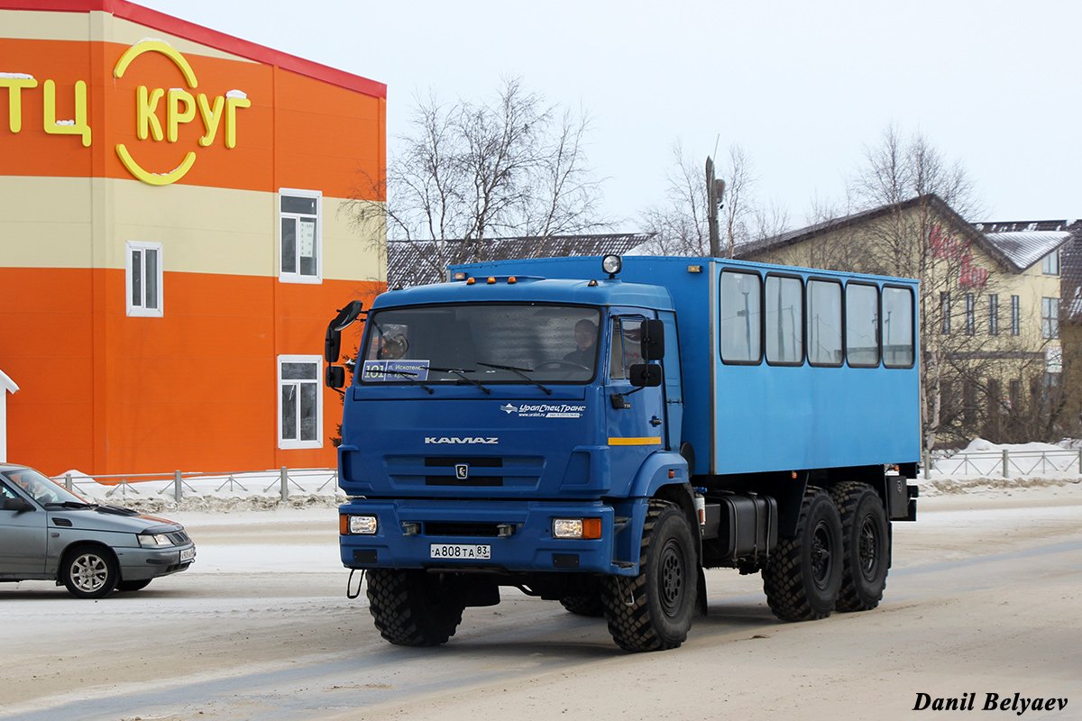 Ненецкий АО, УСТ 5453 № А 808 ТА 83