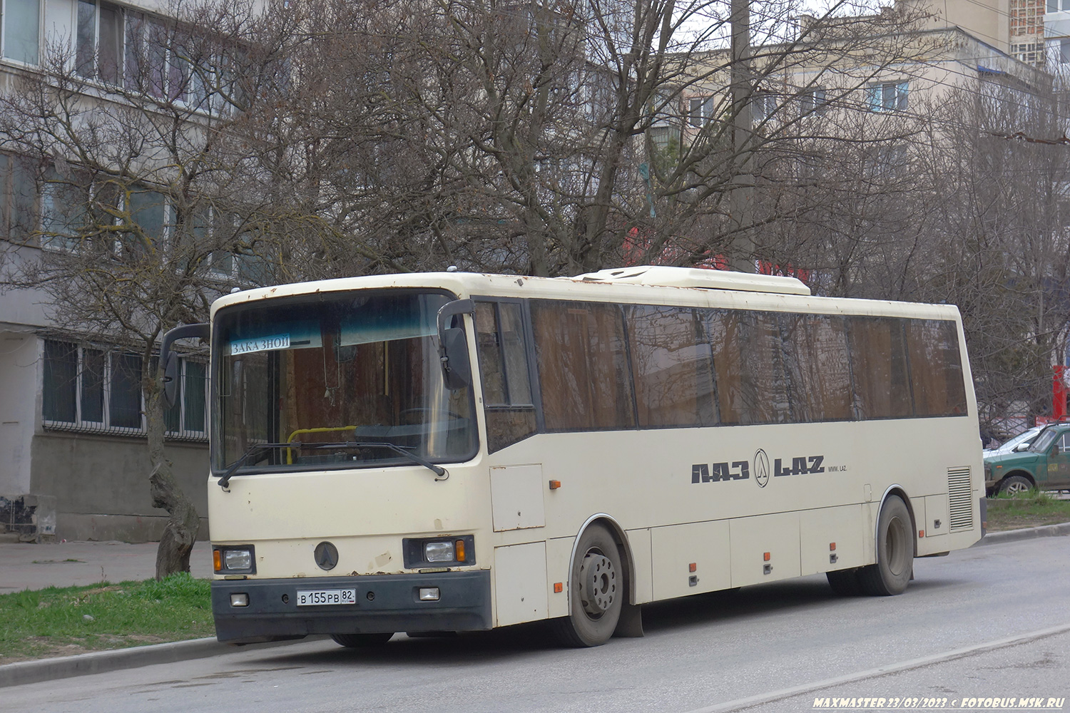 Республика Крым, ЛАЗ-5207FL "Лайнер-12" № В 155 РВ 82