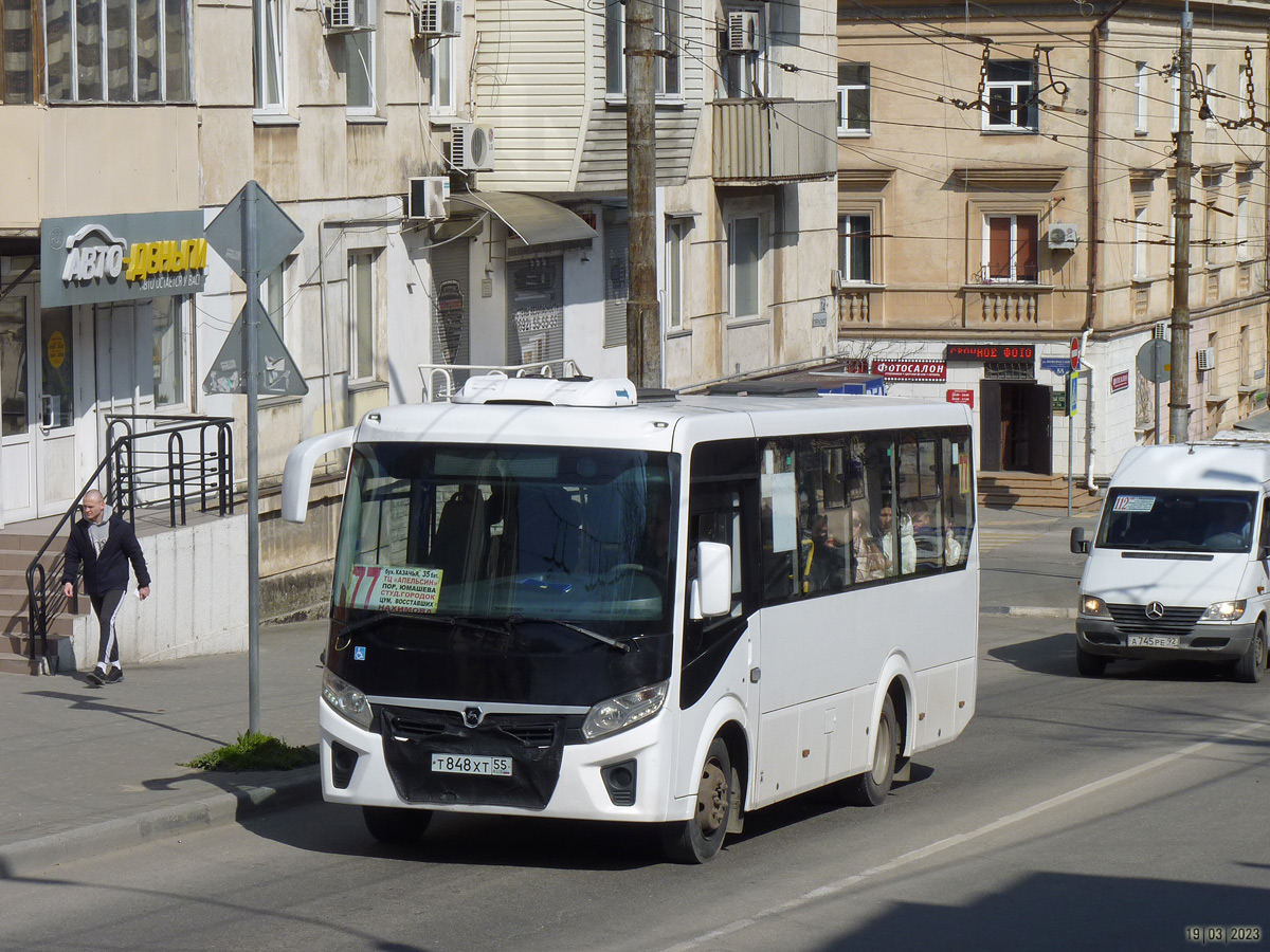 Севастополь, ПАЗ-320405-04 "Vector Next" № Т 848 ХТ 55