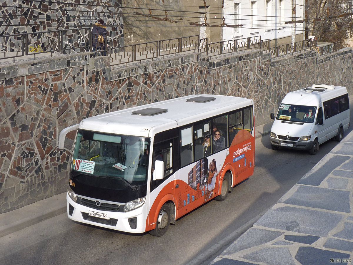 Севастополь, ПАЗ-320435-04 "Vector Next" № А 409 МР 92