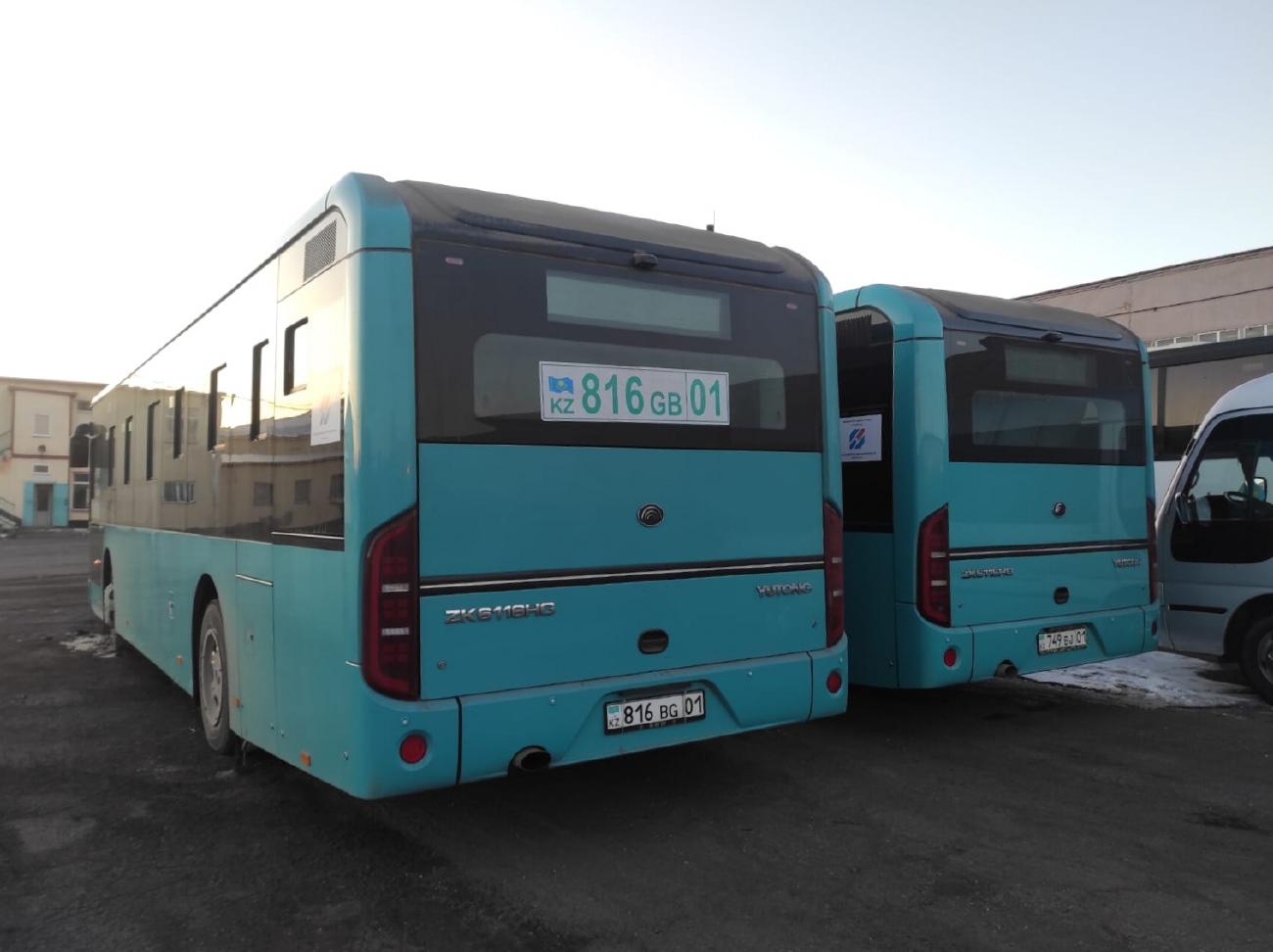 Карагандинская область, Yutong ZK6116HG (QazTehna) № 816 BG 01