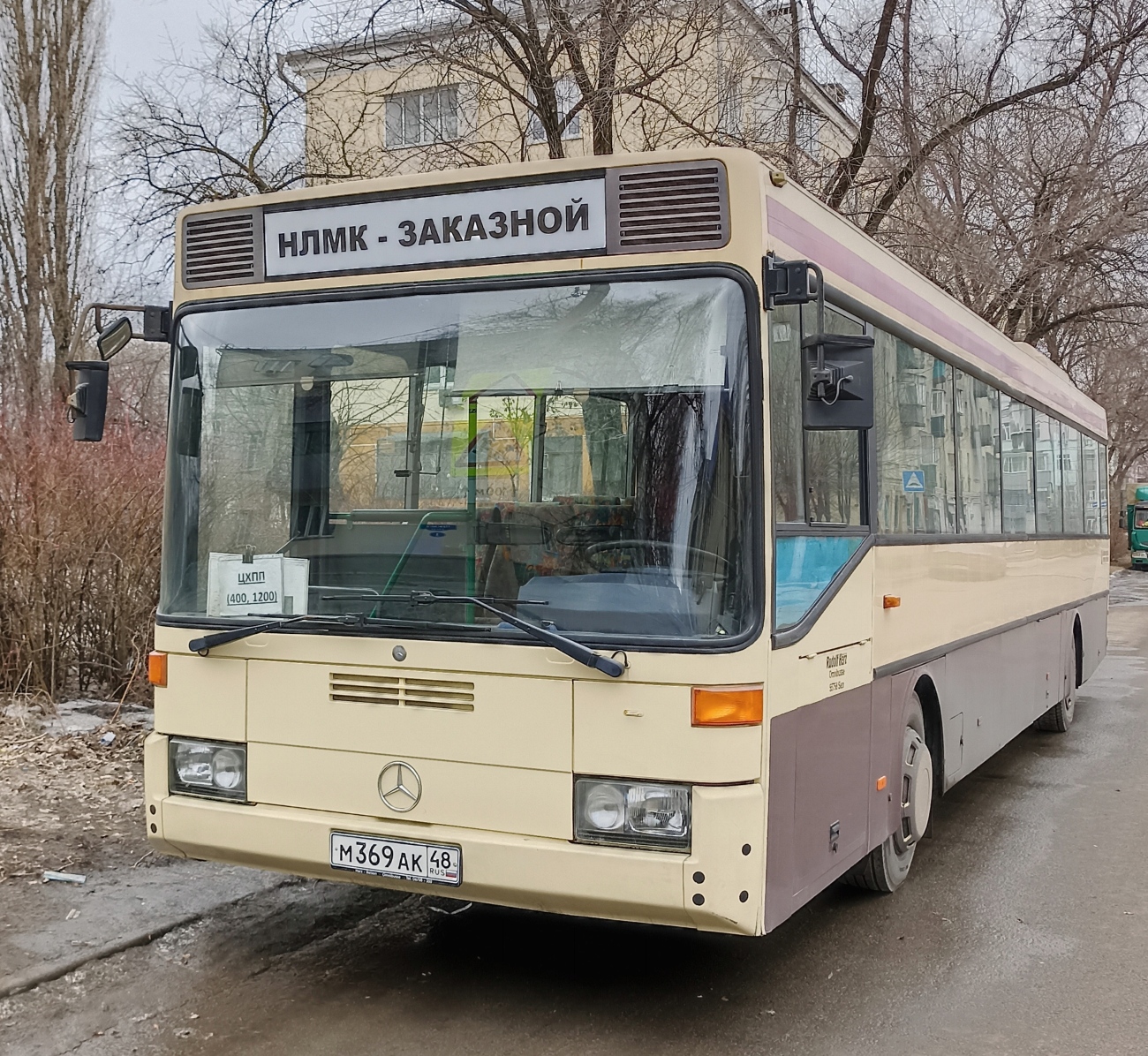 Липецкая область, Mercedes-Benz O407 № М 369 АК 48