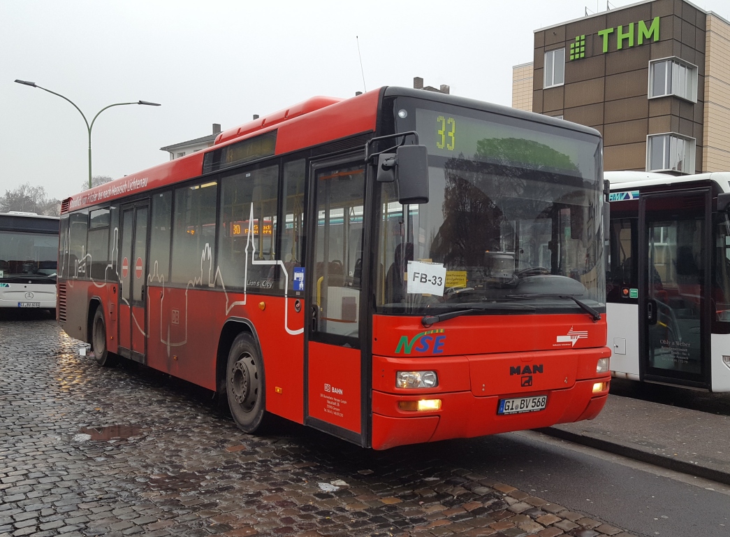 Гессен, MAN A78 Lion's City TÜ EL283 № GI-BV 568
