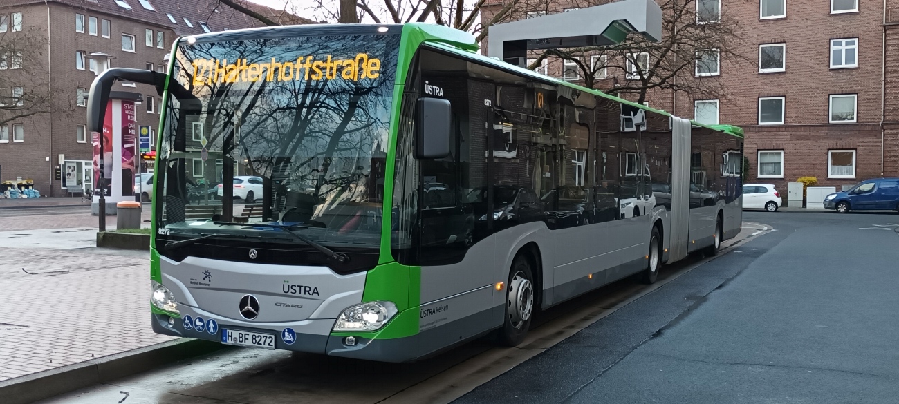 Нижняя Саксония, Mercedes-Benz Citaro C2 G hybrid № 8272