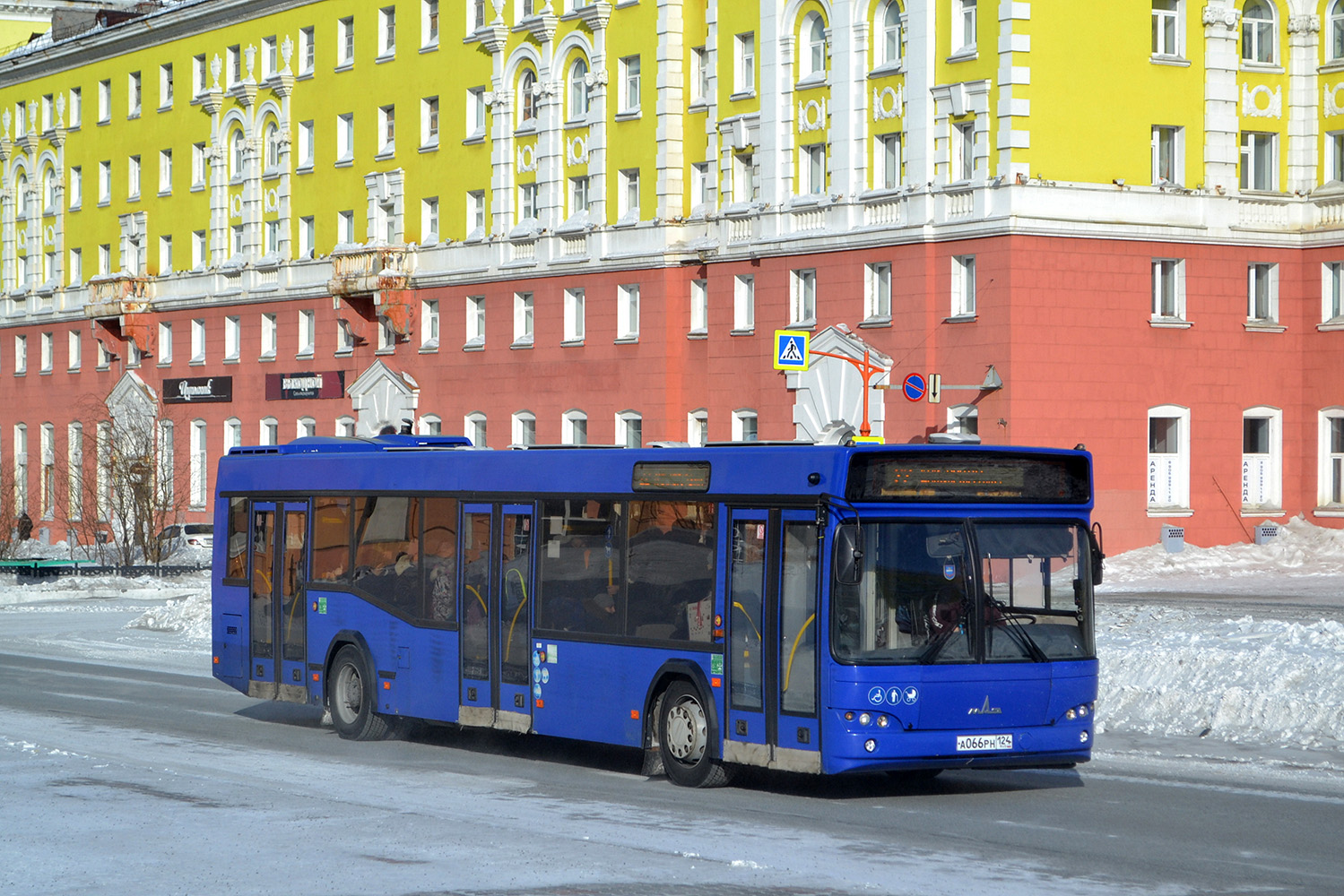 Красноярский край, МАЗ-103.486 № А 066 РН 124