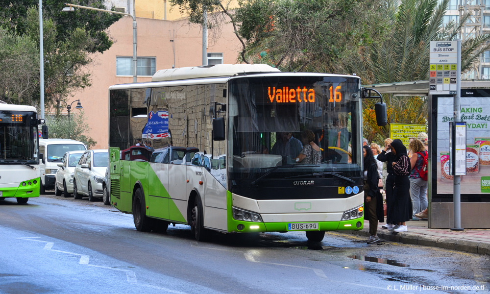 Мальта, Otokar Vectio C № BUS 690