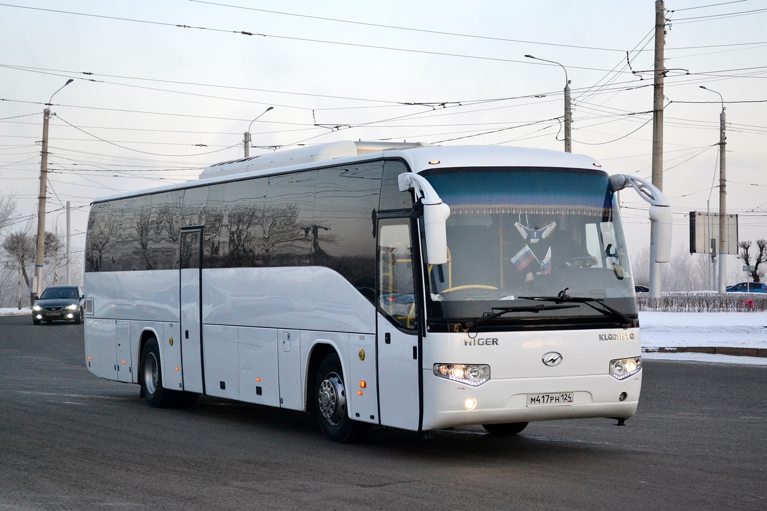 Красноярский край, Higer KLQ6129TQL № М 417 РН 124