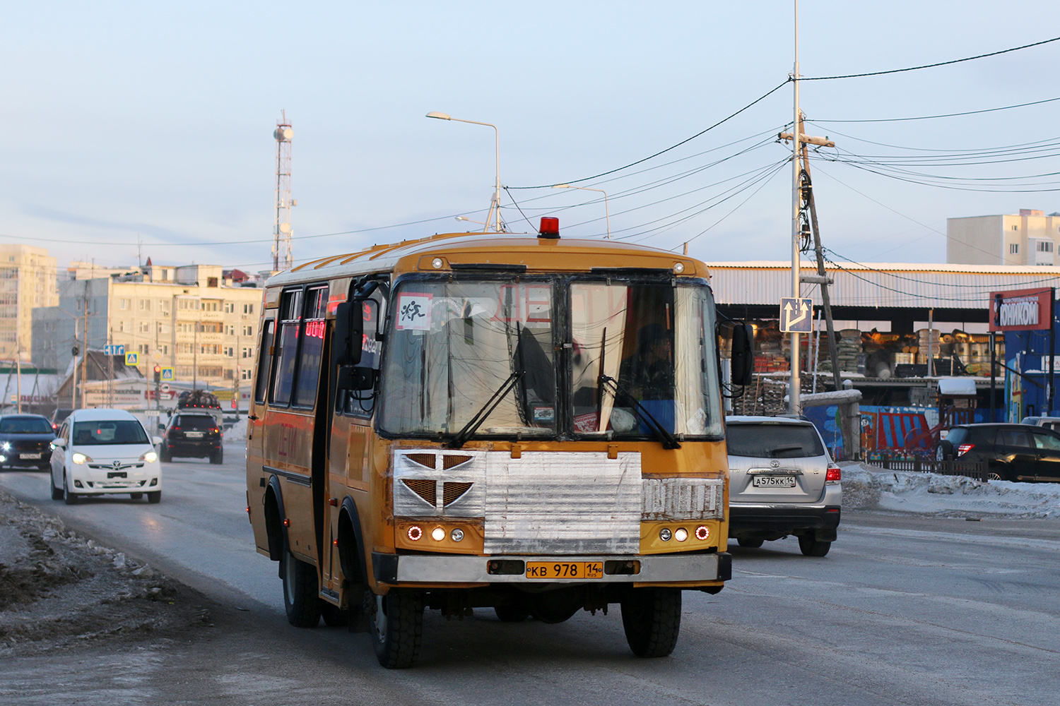 Саха (Якутия), ПАЗ-320608-110-70 № КВ 978 14