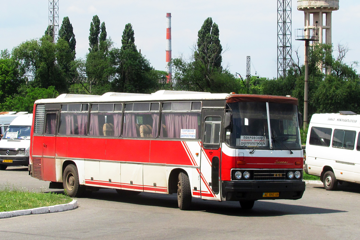 Dnepropetrovsk region, Ikarus 250.58 # AE 5043 AA
