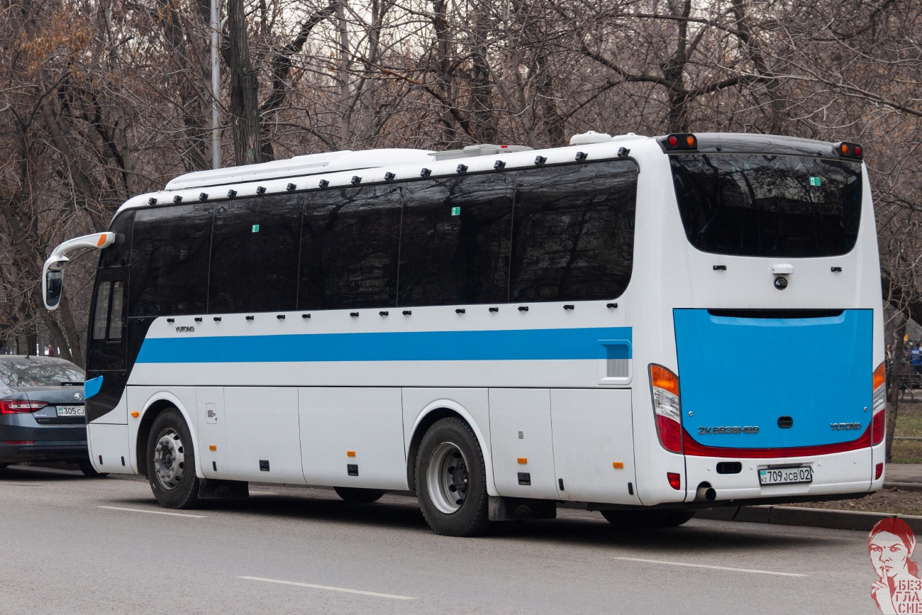 Алматы, Yutong ZK6938HB9 (QazTehna) № 709 JCB 02
