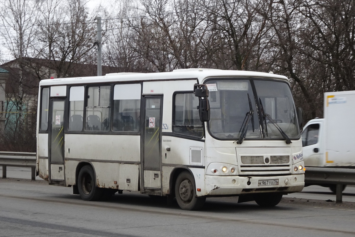 Ярославская область, ПАЗ-320402-05 № К 967 ТО 76