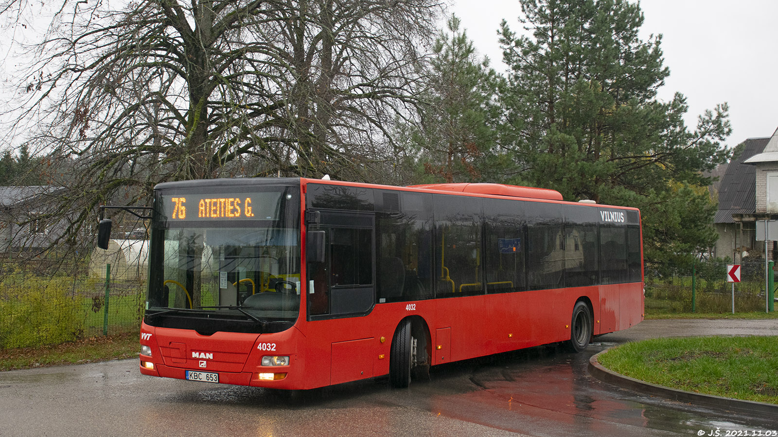 Litvánia, MAN A21 Lion's City NL273 sz.: 4032