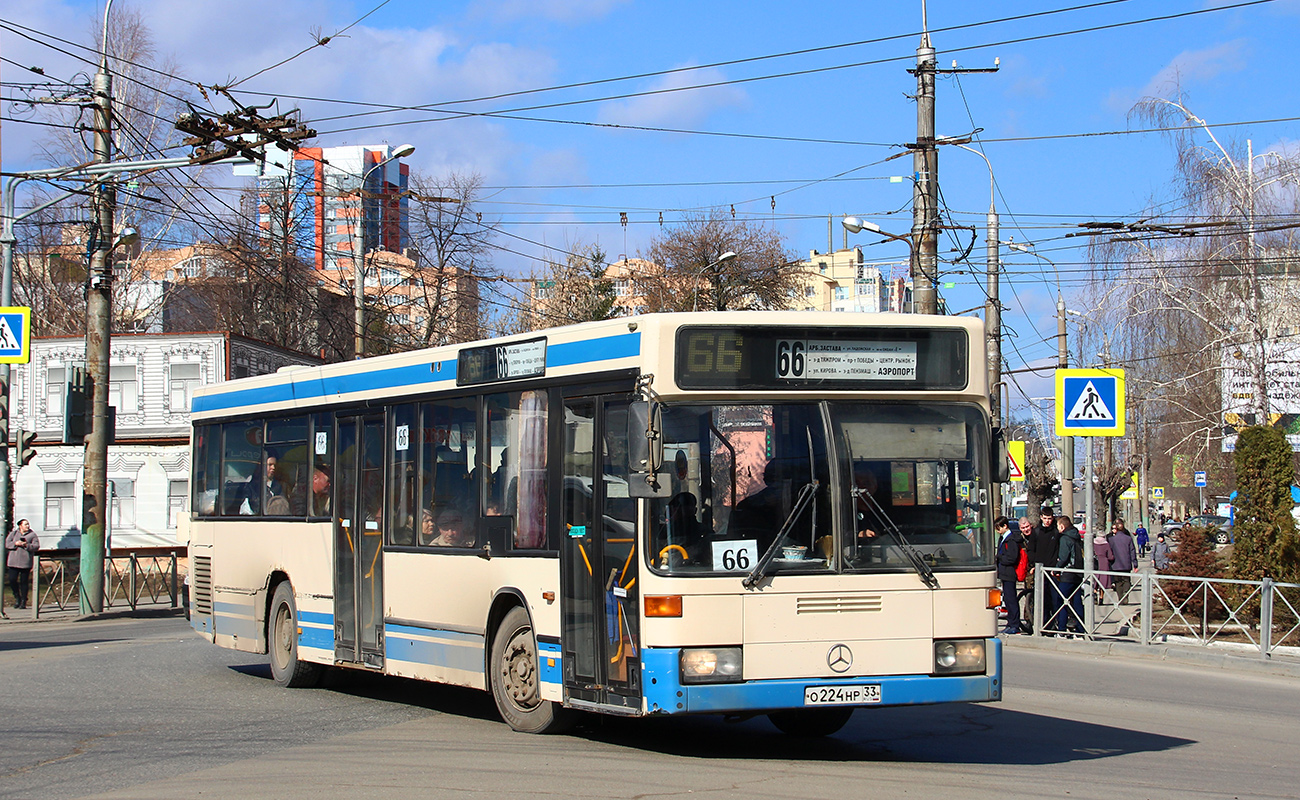 Пензенская область, Mercedes-Benz O405N2 № О 224 НР 33