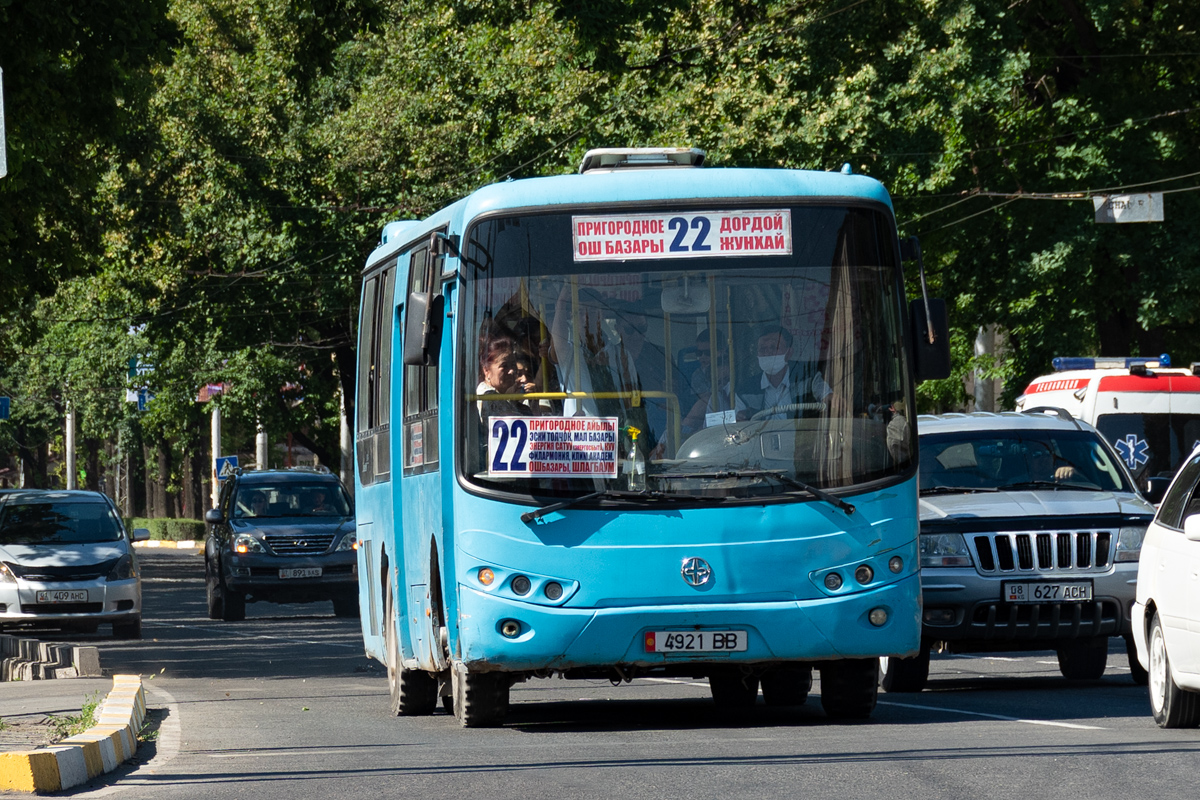 Кыргызстан, Yaxing JS6811GH № 4921 BB