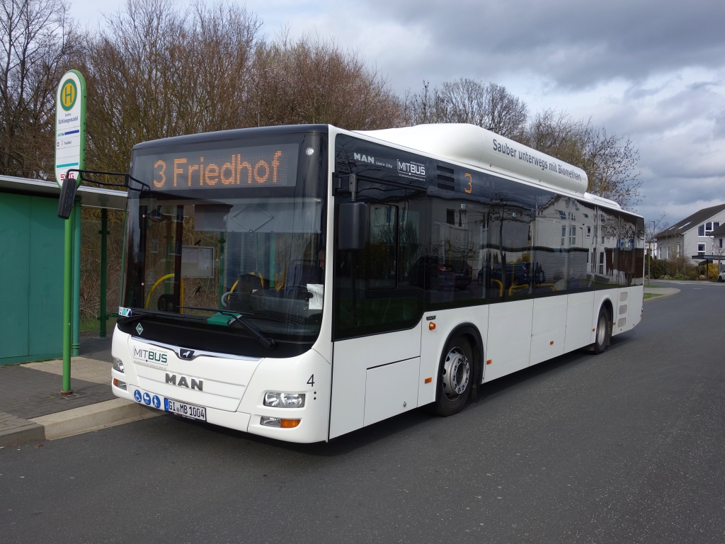 Гессен, MAN A21 Lion's City NL313 CNG № 4