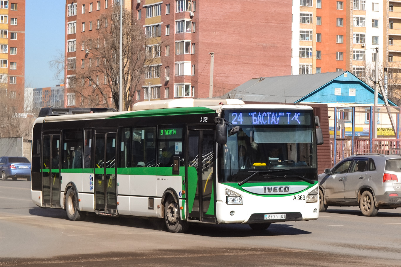 Астана, IVECO Urbanway 12M (СарыаркаАвтоПром) № A369