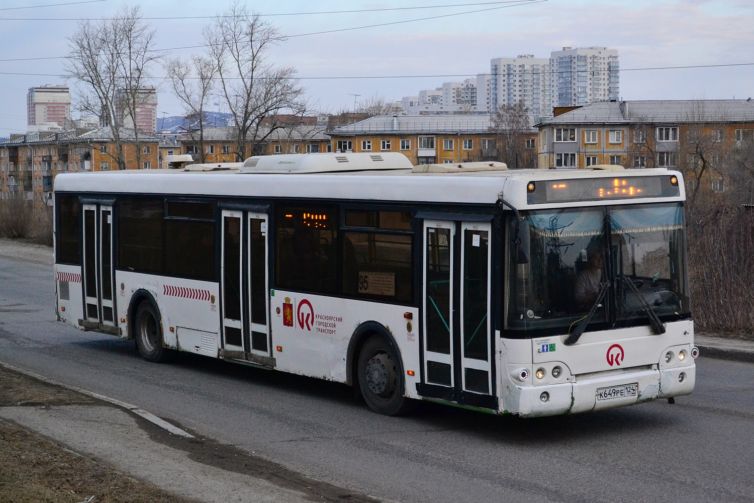 Красноярский край, ЛиАЗ-5292.21 № К 649 РЕ 124