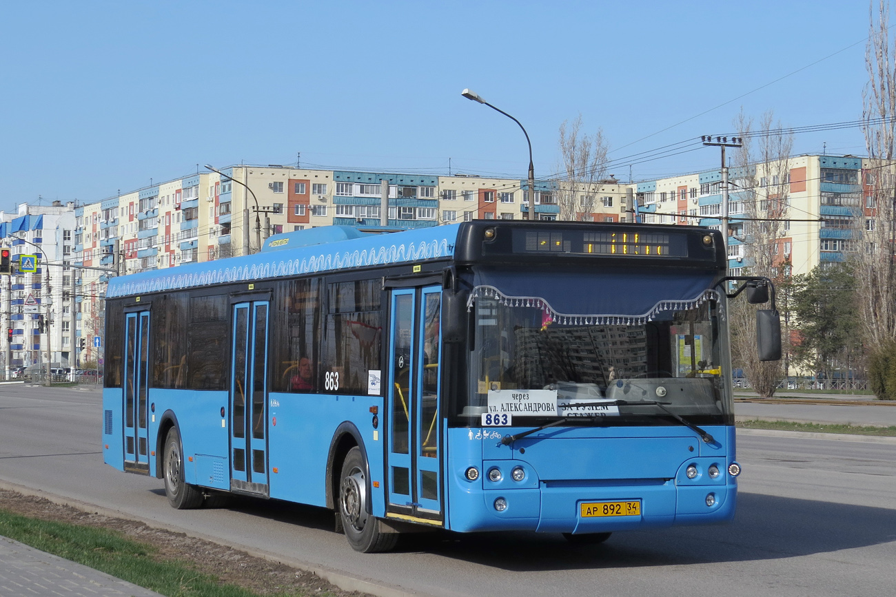 Волгоградская область, ЛиАЗ-5292.22-01 № 863