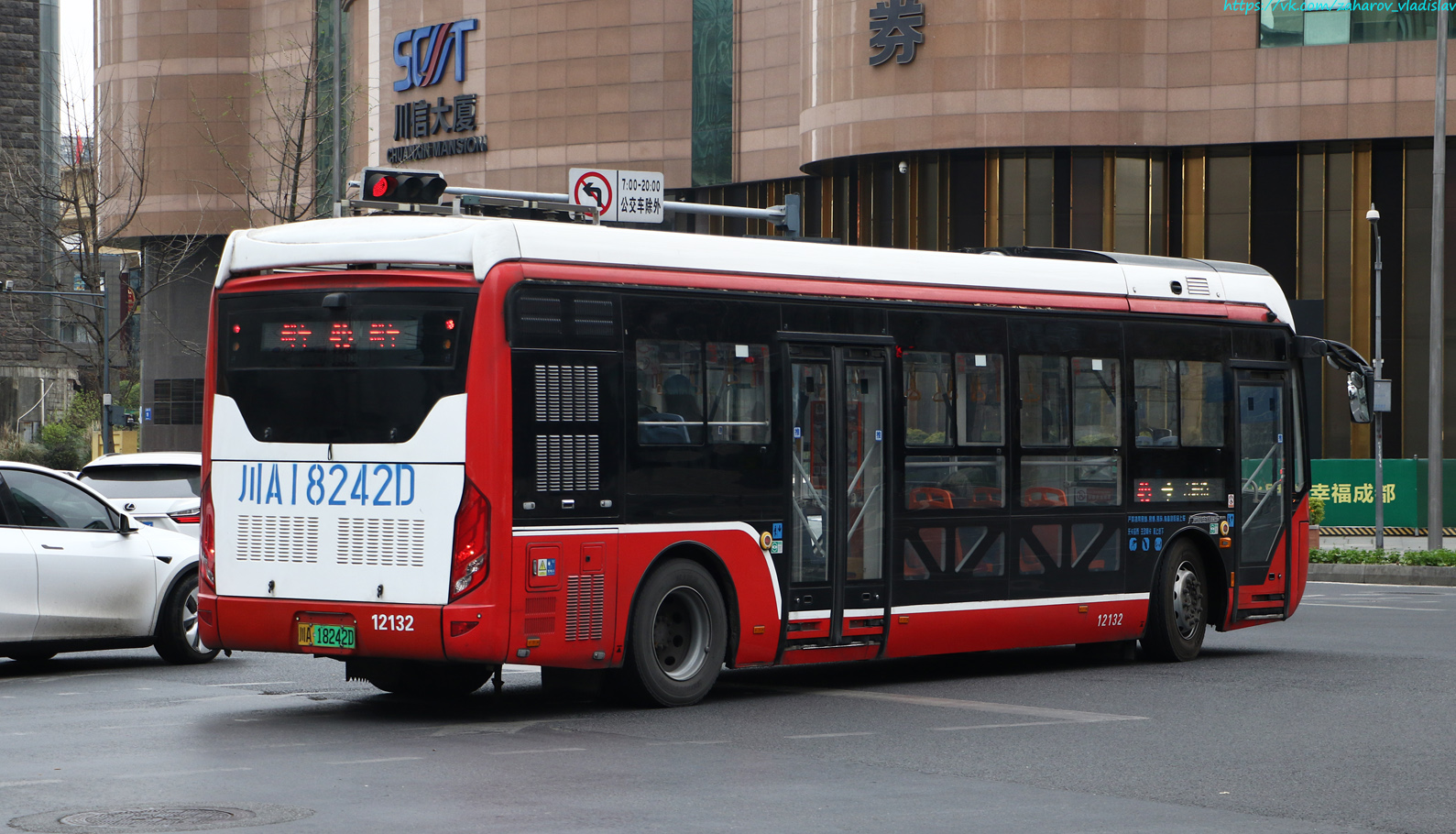 Китай, Guangtong CAT6100CRBEVT2 № 12132 Китай, Guangtong CAT6100CRBEVT2 № 12132