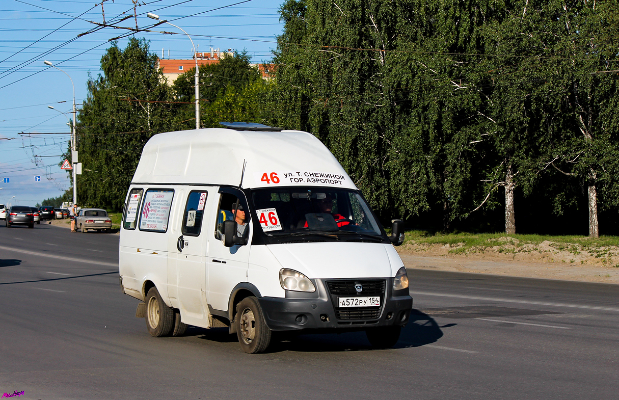 Новосибирская область, Луидор-225000 (ГАЗ-322133) № А 572 РУ 154
