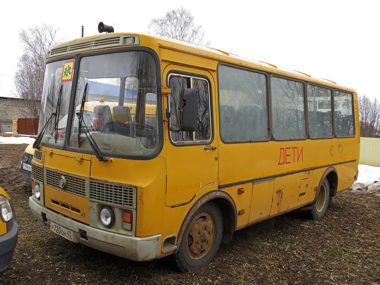 Кировская область, ПАЗ-320538-110-77 № Р 720 ОН 43
