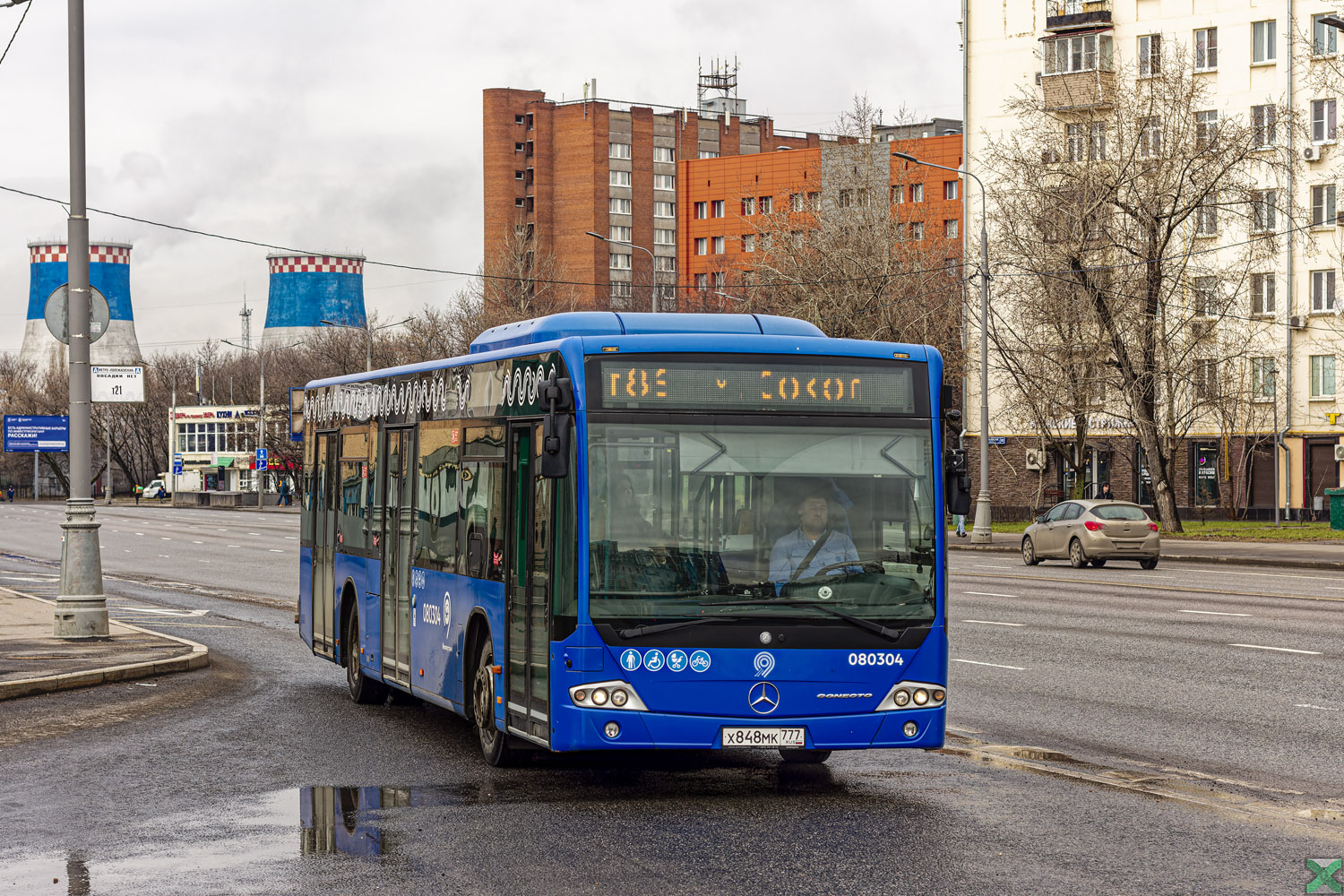 Москва, Mercedes-Benz Conecto II № 080304