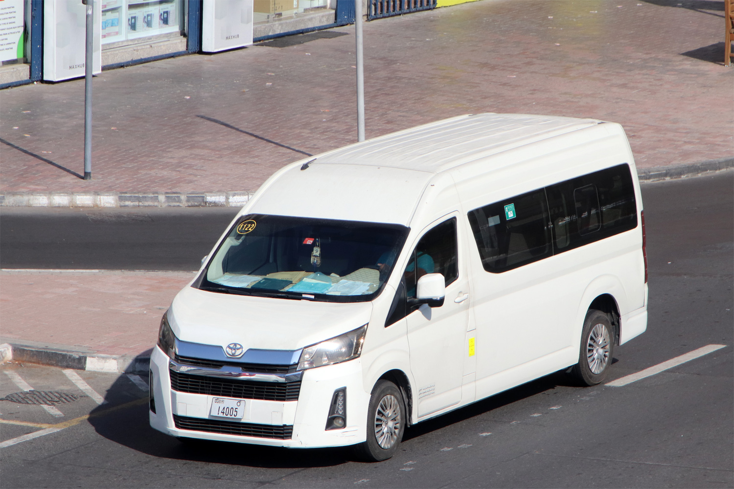 ОАЭ, Toyota HiAce (VI H300) № 1122